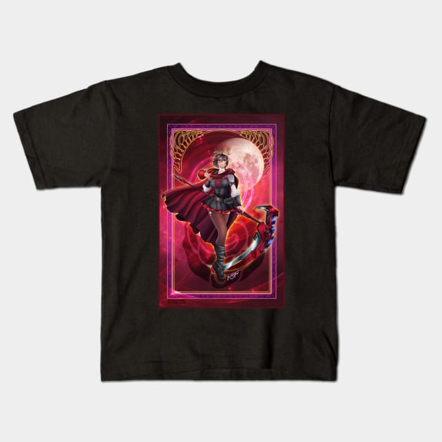 Ruby Rose - RWBY Kids T-Shirt by EvoComicsInc